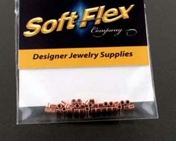 Soft Flex 2x2 Crimp Tubes- Copper