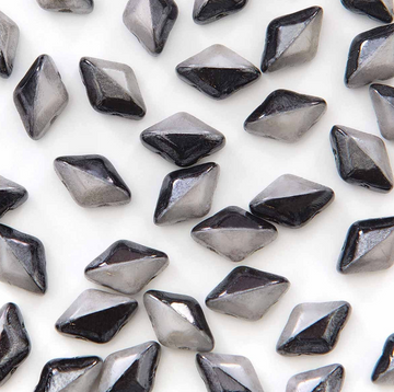 GemDuos Duet- Black/White Grey Luster