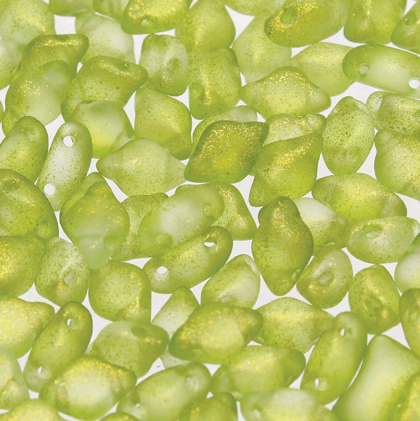 GemDuos- Lime Green Frozen Matte