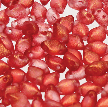 GemDuos- Hot Red Frozen Matte