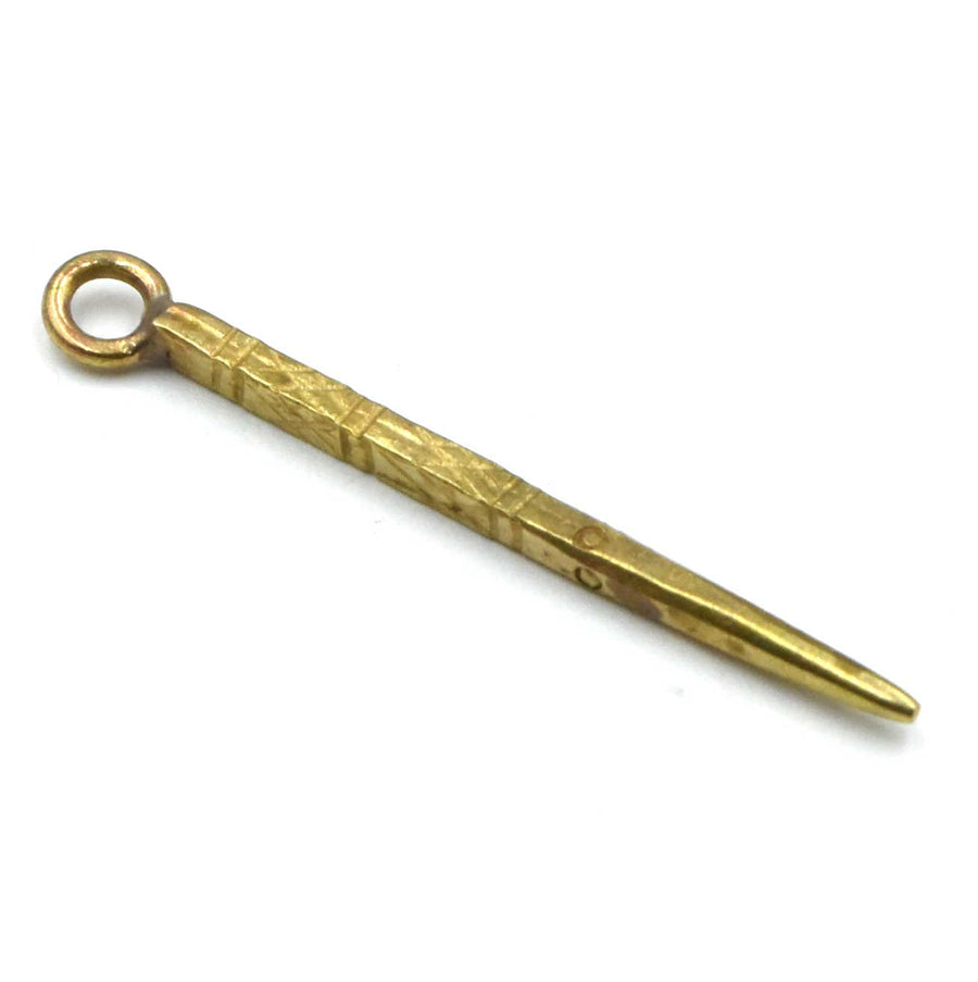 Short Mien Dangle- Brass