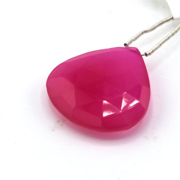 beadshopSTUDIO Style 19 Fuchsia Chalcedony Single