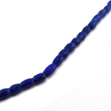 beadshopSTUDIO Style 27 Lapis Barrels Large 10 x 7mm by the bead