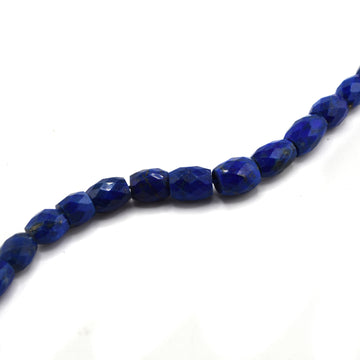 beadshopSTUDIO Style 28 Lapis Barrels Small 8 x 6mm by the bead