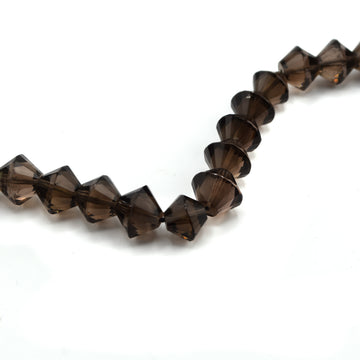 beadshopSTUDIO Style 32 Smokey Topaz Bicone 10 x 11mm by the bead