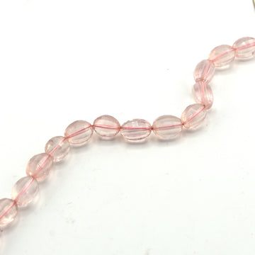 beadshopSTUDIO Style 35 Rose Quartz Bead 10 x 8mm by the bead