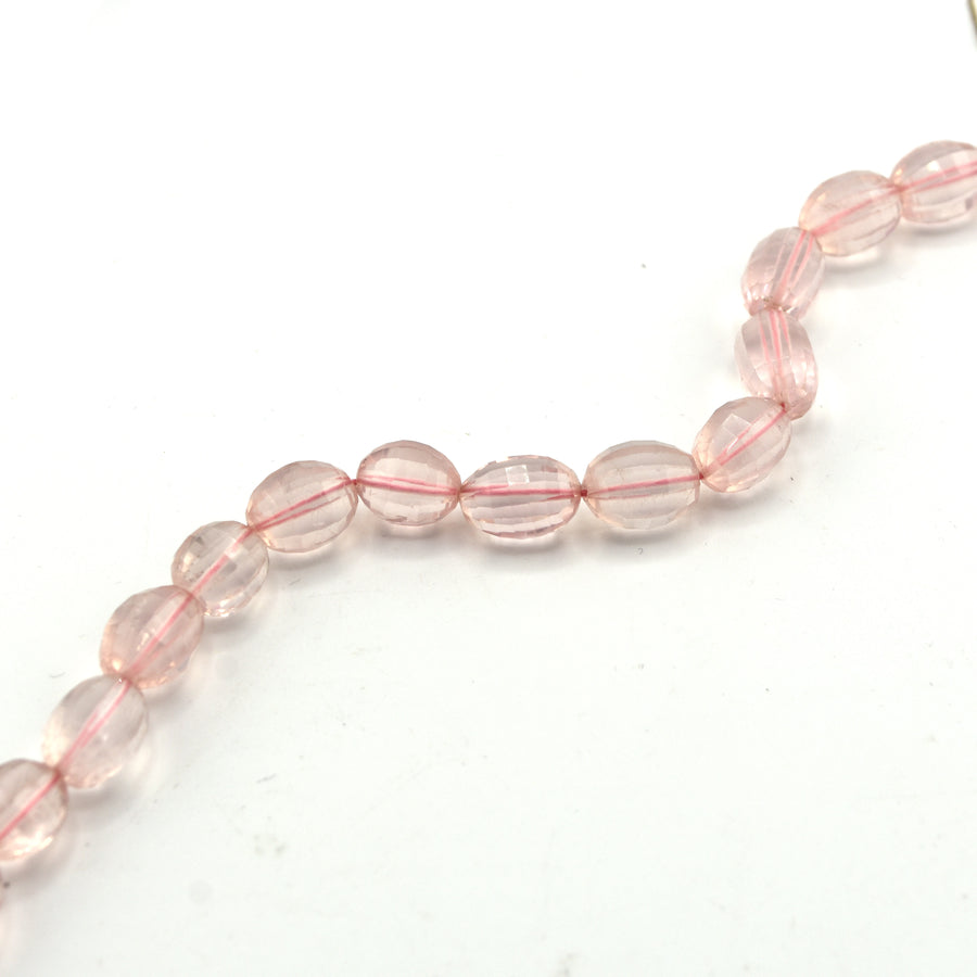 beadshopSTUDIO Style 35 Rose Quartz Bead 10 x 8mm by the bead