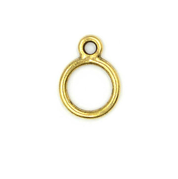 Toggle Ring- Antique Gold