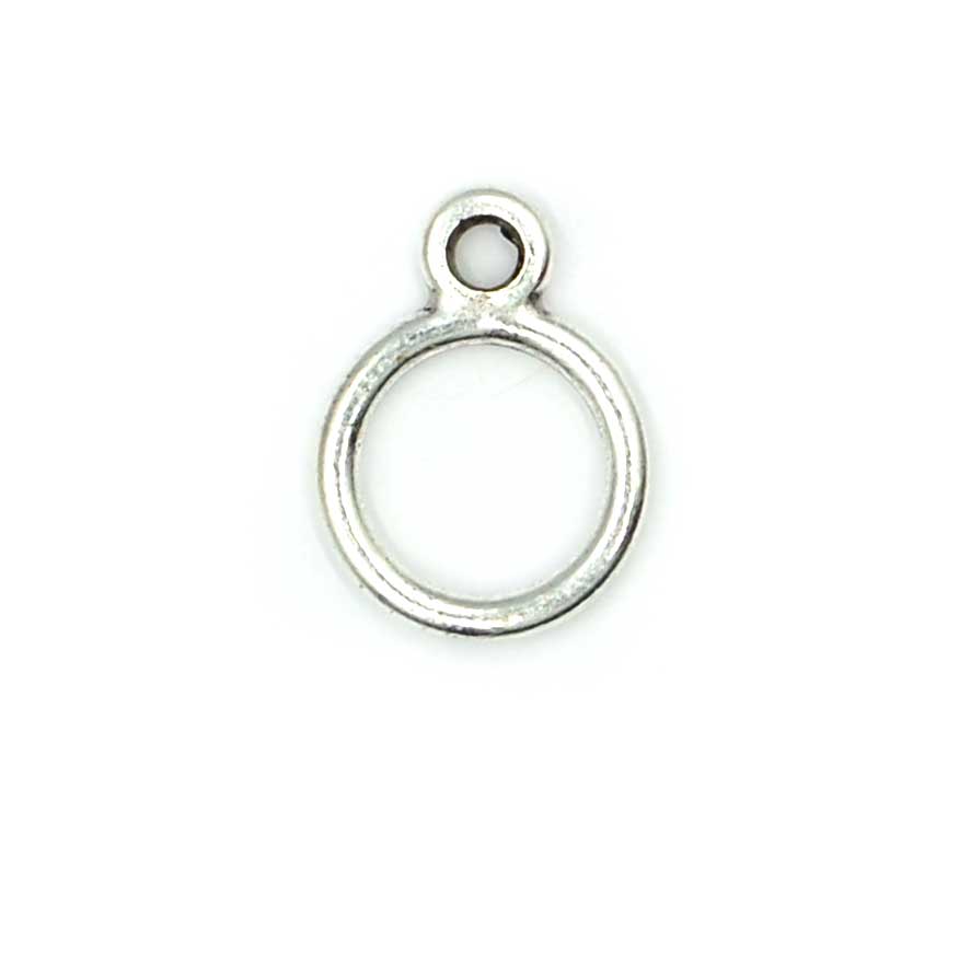 Toggle Ring- Antique Silver