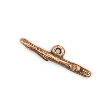 Twig Toggle Bar- Antique Copper