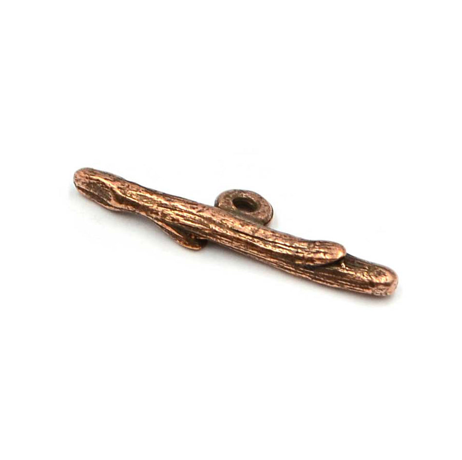 Twig Toggle Bar- Antique Copper