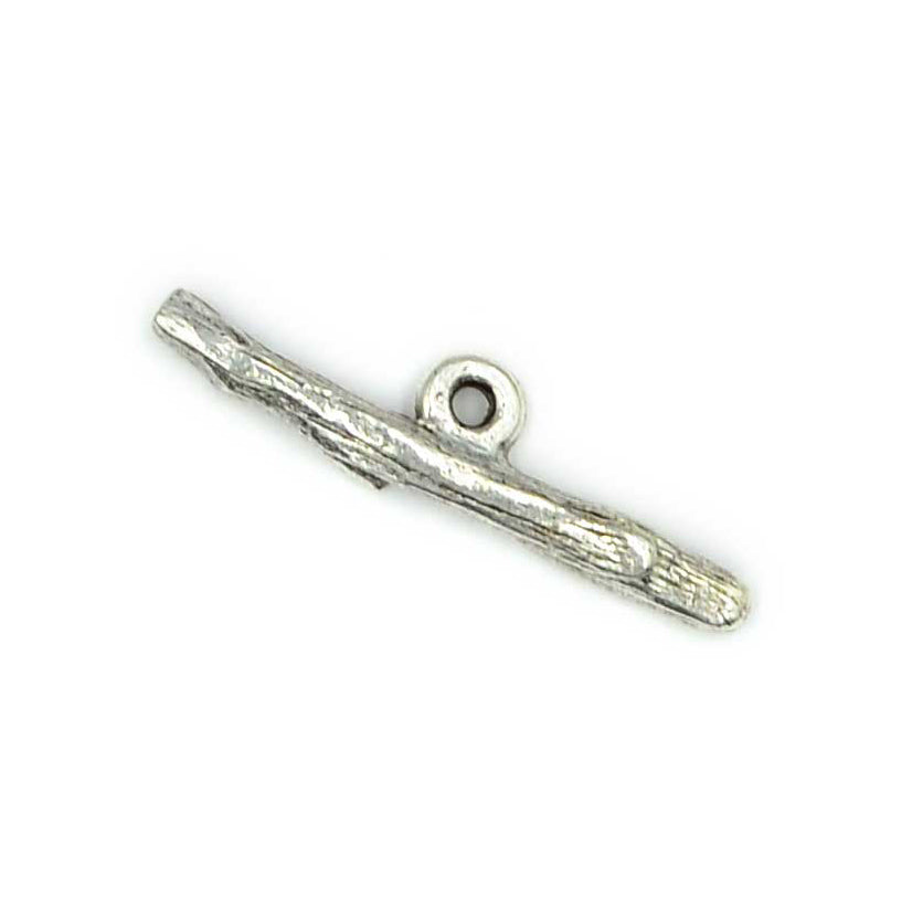 Twig Toggle Bar- Antique Silver