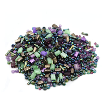 Twilight Bloom Bead Embroidery Mix