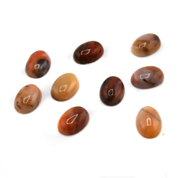 Variegated Jasper Cabochon 13 x 18mm