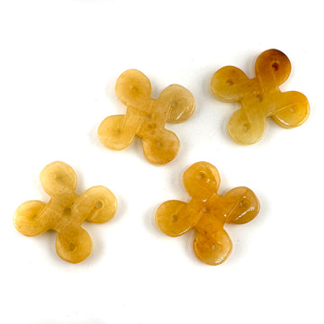 Clover Knot- Yellow Jade