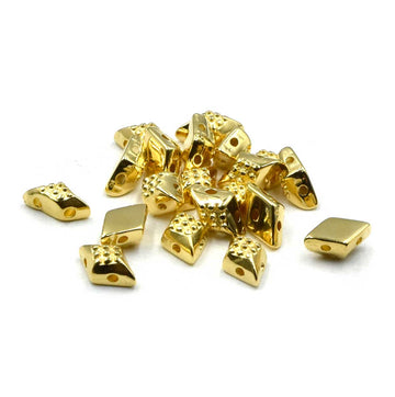 Cymbal Adamas GemDuo Bead Sub- 24kt Gold Plate