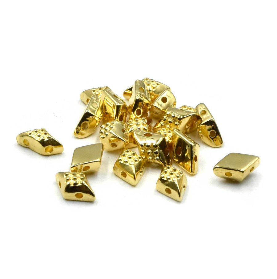 Cymbal Adamas GemDuo Bead Sub- 24kt Gold Plate