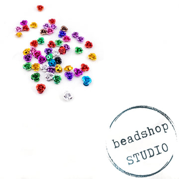 beadshopStudio Roses Multi Color Mix- Mini