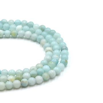 Amazonite- 4mm Rounds