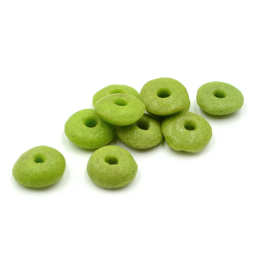 Ashanti Saucers- Lime (10 Pieces)