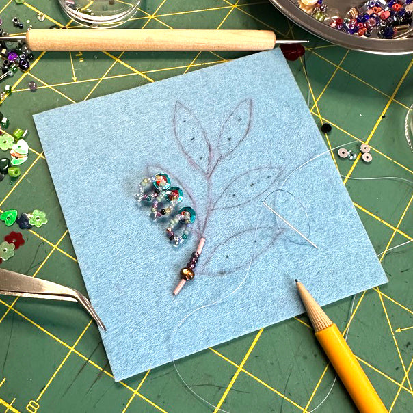 Beadshop LIVE:  Bead Embroidery Basics | Transfer Patterns, Plan Your Design & Stitch!