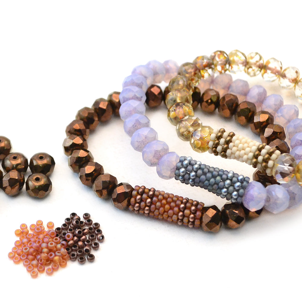 Beaded Bead Stacks<br>11.8.17