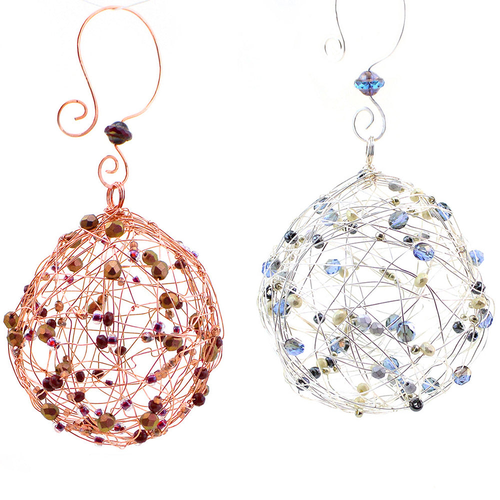 Beaded Wire Ornaments