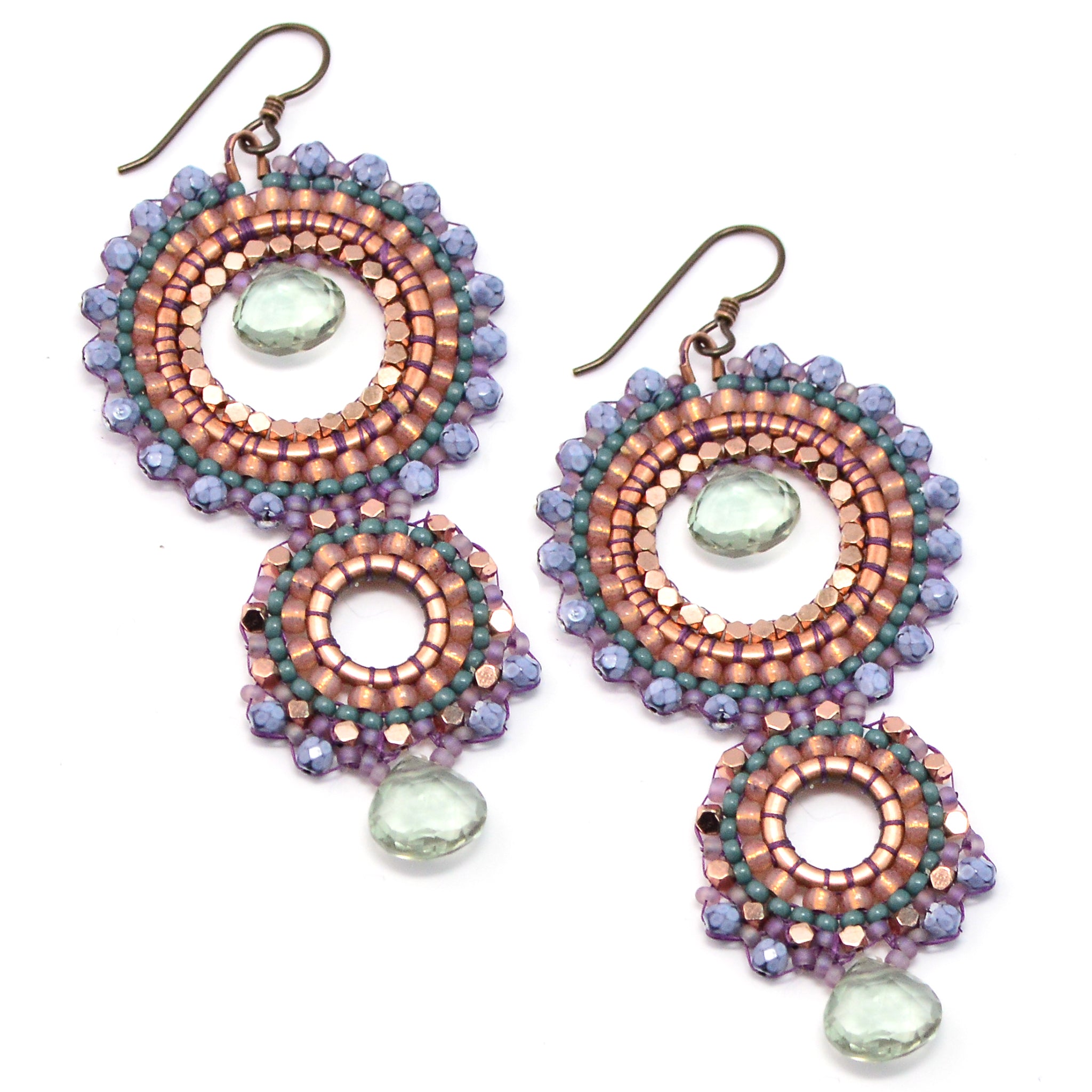 Brick Stitch Earrings <br> 5.1.19