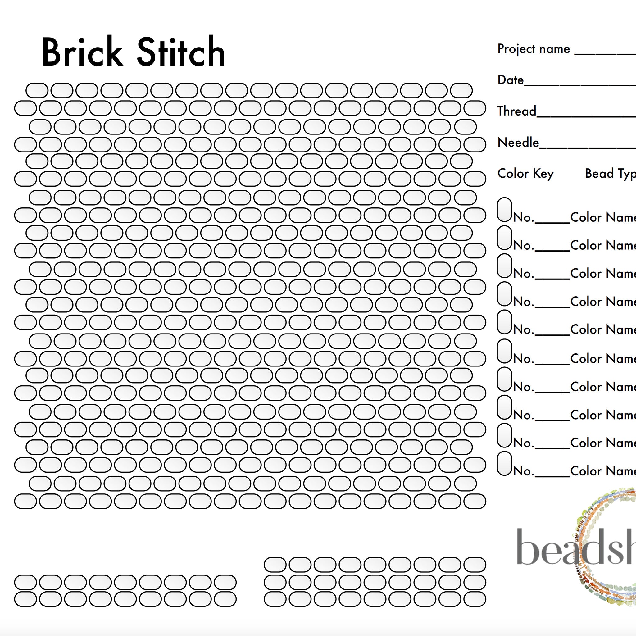 Brick Stitch Graph