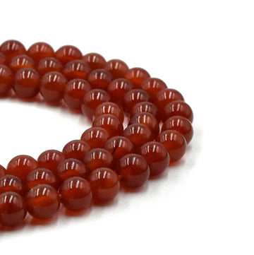 Carnelian- 6mm Rounds