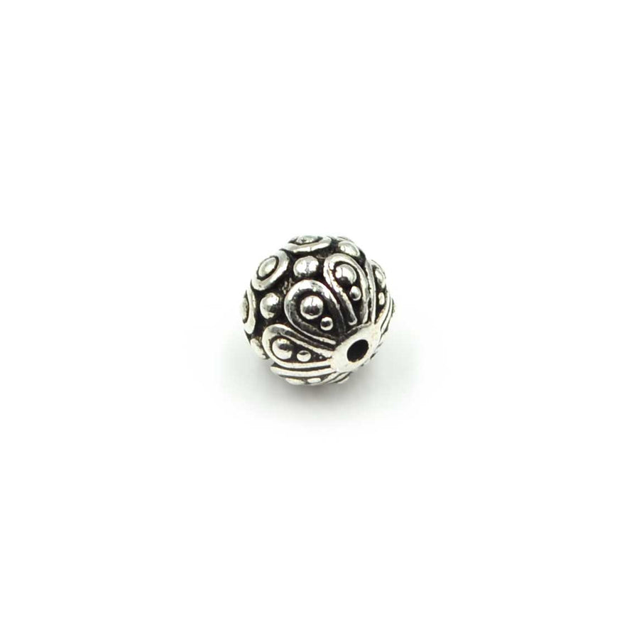 Casbah Round- Antique Silver