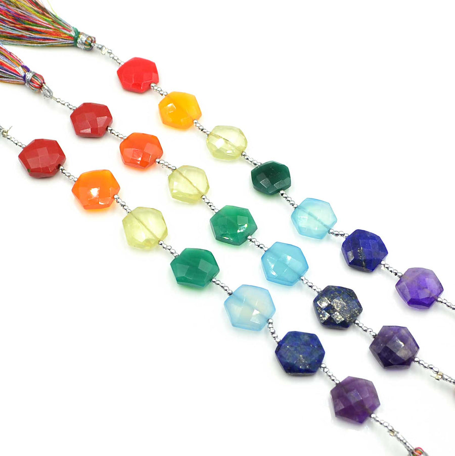 Chakra Gems- Hexagon