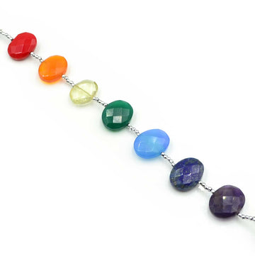 Chakra Gems- Horizontal Drilled Oval