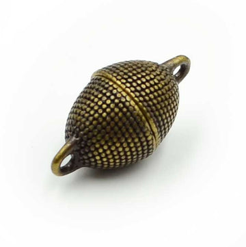 Beehive Clasp- Antique Brass