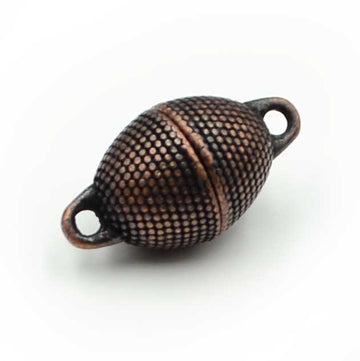 Beehive Clasp- Antique Copper