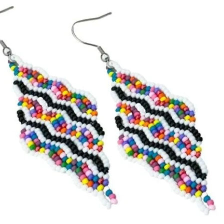 Confetti Earrings – Neon Notebook Project