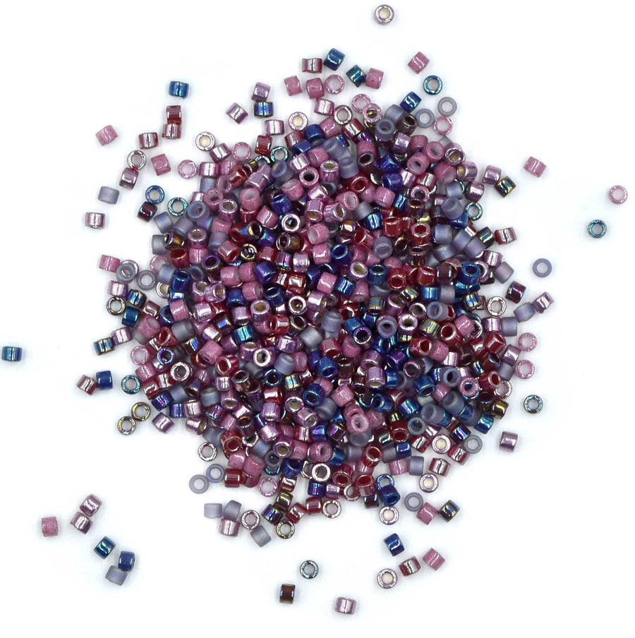 11/0 Delica Mix- Berrilicious