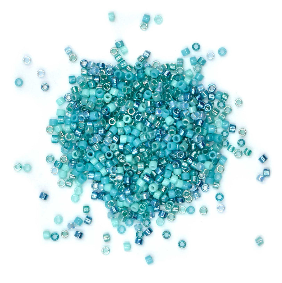 11/0 Delica Mix- Snow Queen