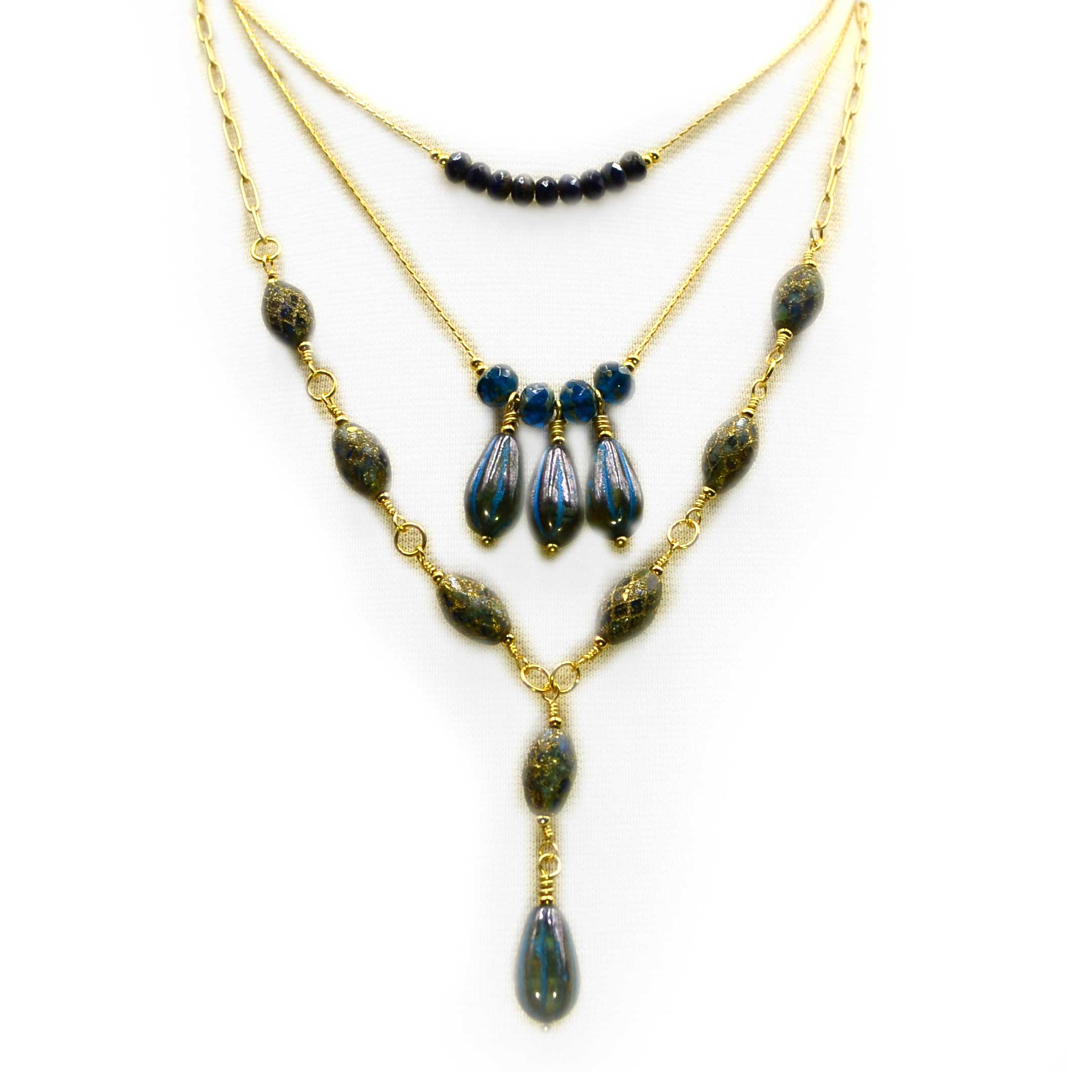Drops of Rain Necklace<br>3.23.22