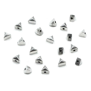 Cymbal Embourios GemDuo Side Bead- Antique Silver