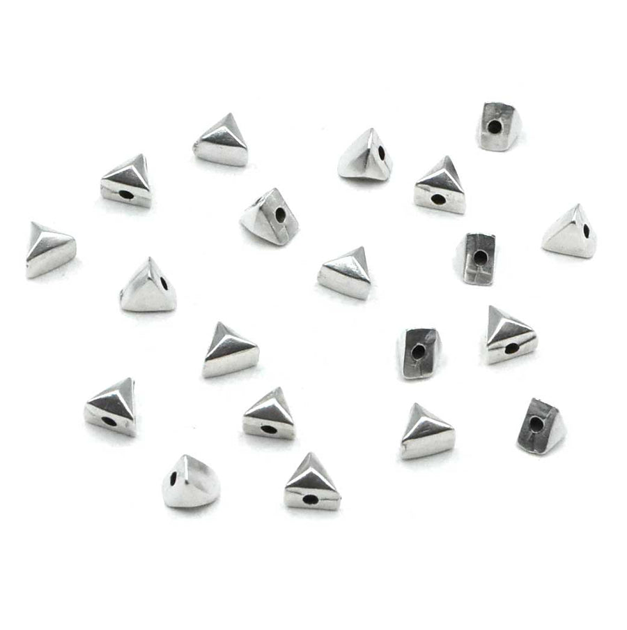 Cymbal Embourios GemDuo Side Bead- Antique Silver