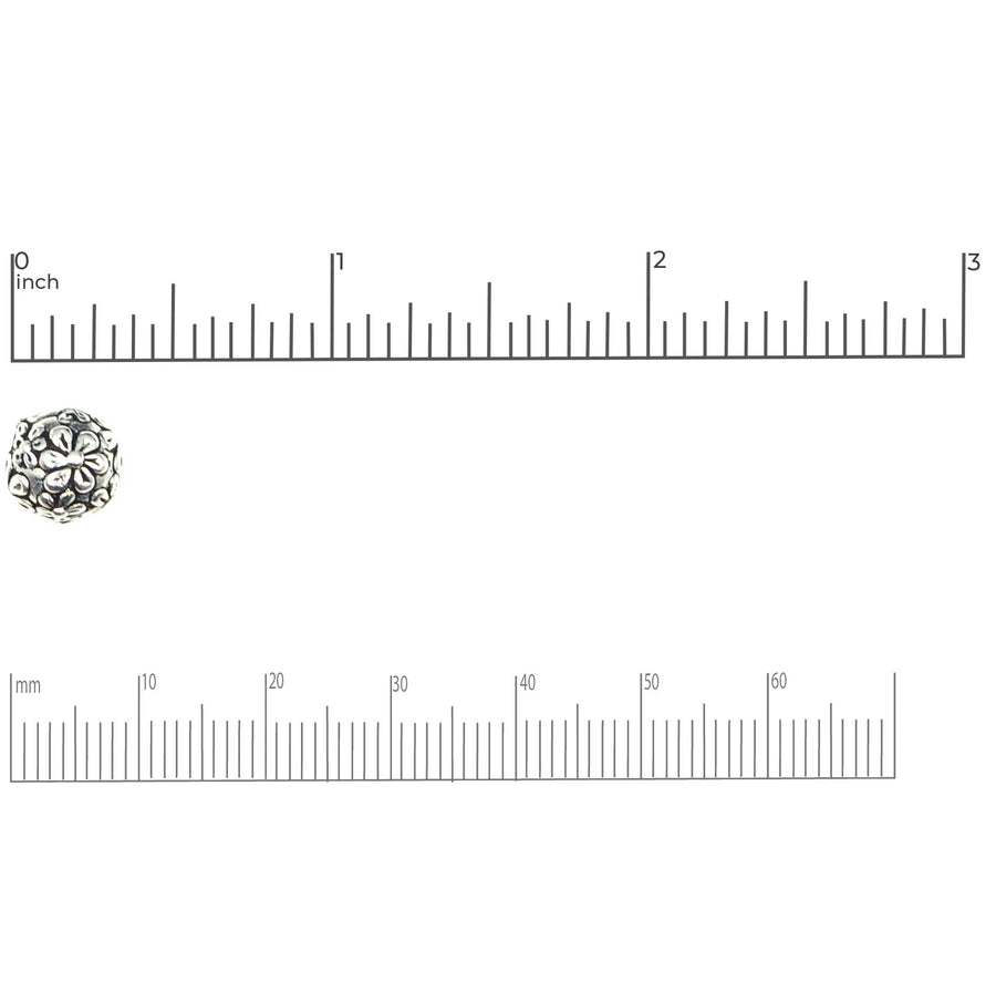 Floral Round- Antique Copper