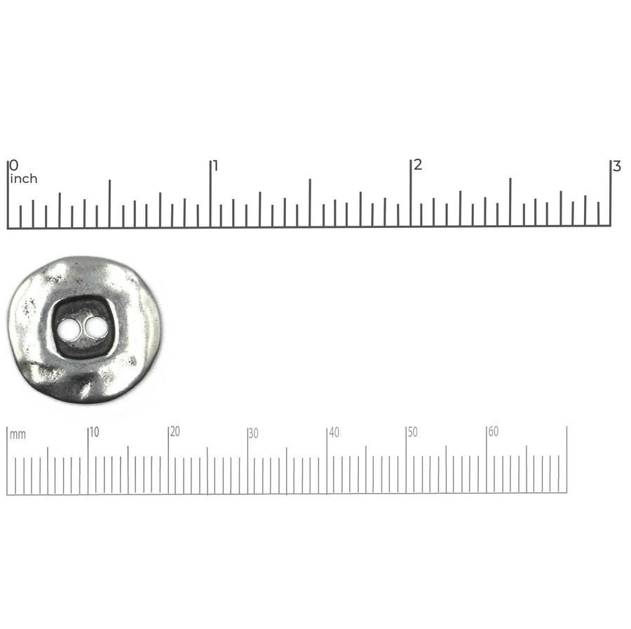 Free Spirit Button- Brass