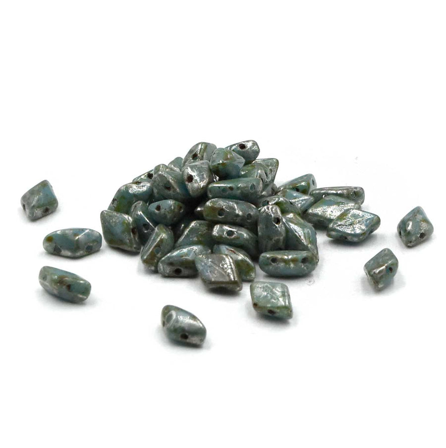 GemDuos- Turquoise Blue Picasso