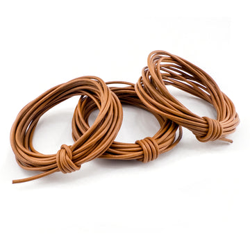 Henna- 2.0mm Indian Leather By The Yard