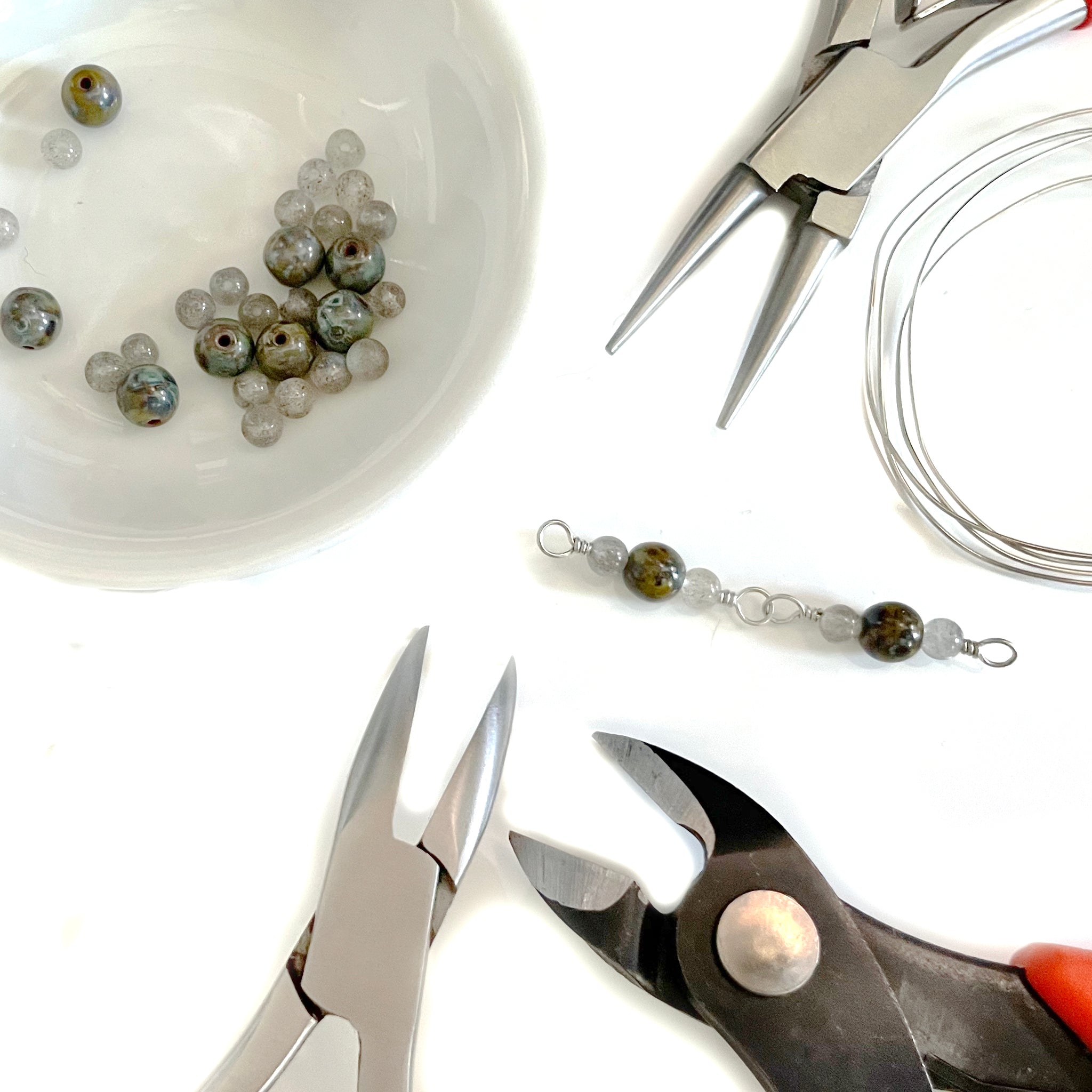 How to Wire Wrap a Bead Unit