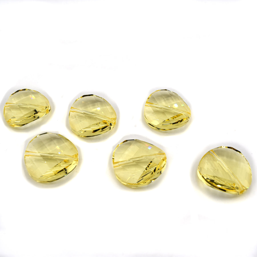 Swarovski 5621, Twist Bead- Jonquil 22mm