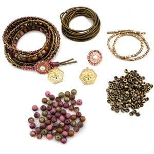 Verona 5-Wrap Bracelet Kit - Juliet