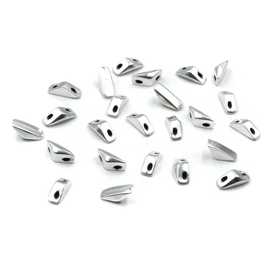 Cymbal Kanava GemDuo Side Bead- Antique Silver