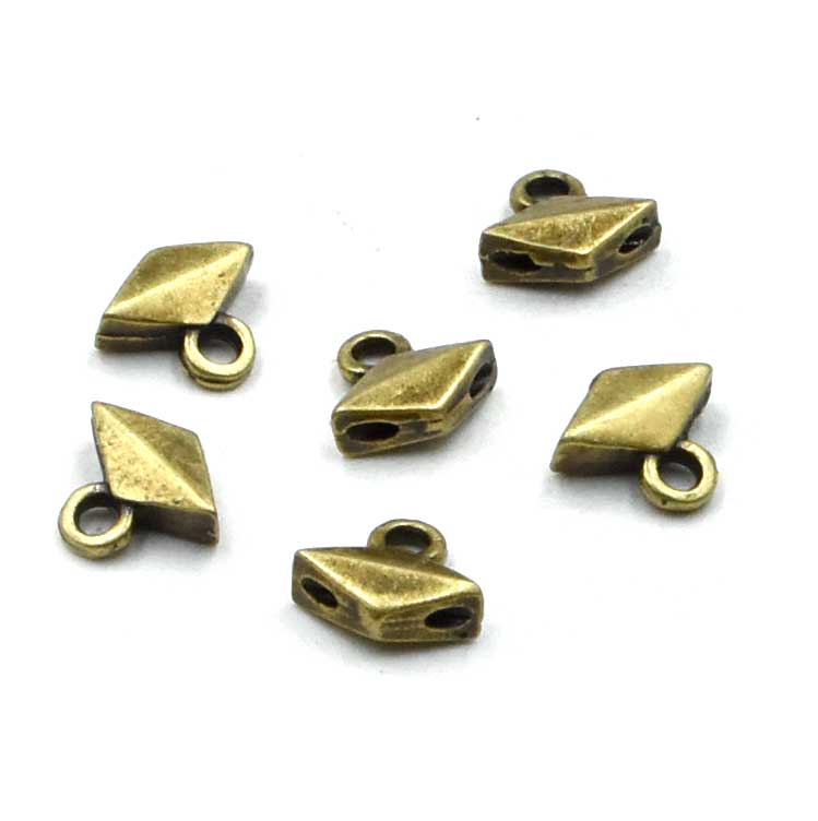 Cymbal Komia GemDuo Bead Ending- Antique Brass